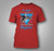F22 Raptor Stealth Fighter Jet Red T-Shirt