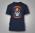 First In Last Out Firefighter Gift Navy T-Shirt
