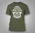Firefighter Funny Proud Firefighter Fireman Military Green T-Shirt