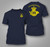 New Dansk Danish Denmark Hunter Corps Special Forces Jaeger Jægerkorpset Yellow Logo Navy T-Shirt