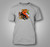 Animal Kung Fu Styles Chinese Martial Arts Yin Yang Sport Grey t-Shirt Animal Kung Fu Styles Chinese Martial Arts Yin Yang Sport Grey t-Shirt