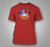 Cold War Veteran "Because of Us, Freedom Lives" Red T-Shirt