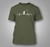 Fishing Heart Beat Pulse Fisherman Military Green T-Shirt Fishing Heart Beat Pulse Fisherman Military Green T-Shirt