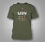 USN Anchor Military Green t-Shirt