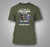 Navy Seabee My Time In Uniform is Over But Being A Navy Seabee Never Ends Military Green T-Shirt
