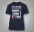 Live Love Laugh Load Aim Fire Funny Gun Lover Navy T-Shirt