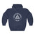 Gracie Jiu Jitsu Academy Logo Navy Hoodie Gracie Jiu Jitsu Academy Logo Navy Hoodie