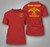 NEW US Marine Corps Special Operations Command MARSOC Spiritus Invictus Red T-Shirt