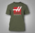 HAAS Automation Machine Racing Car Military Green T-Shirt HAAS Automation Machine Racing Car Military Green T-Shirt