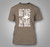American Military Sniper Stay Low Go Fast Kill First Die Last Brown Savana T Shirt