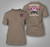 Citrus County Fire Rescue Firefighter Fights Breast Cancer L4562 Cancer Awareness Brown Savana T-Shirt