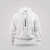 Isshin Ryu Karate Kanji White Hoodie