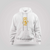 New Cool Cobra Kai No Mercy Karate kid White Hoodie