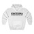 Systema Russian Martial Art Text White Hoodie