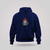 Poland State Fire Service Państwowa Straż Pożarna Firefighter Polish Logo Navy Hoodie