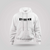 Kyokushin Warrior KANKU Text White Hoodie