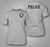 New Batman Gotham City Police Department SWAT GCPD Sport Grey T-Shirt