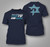 Krav Maga Israeli Combat System Self Defense IDF MMA Martial Arts Navy T-shirt