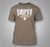 CHRIS KYLE FROG STENCIL Military Grunt Brown Savana T-Shirt