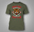 Muay Thai Boxing Tiger Art of 8 Limbs Fight Club Military Green T-Shirt