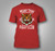 Muay Thai Boxing Tiger Art of 8 Limbs Fight Club Red  T-Shirt
