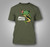 ABU GARCIA Fishing Angler Fish Military Green T-Shirt ABU GARCIA Fishing Angler Fish Military Green T-Shirt