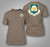 USAF ROTC  Air Force ROTC Logo Brown Savana T-Shirt