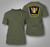 Cincinnati Police Department Logo Military Green T-Shirt