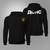 State Emergency Service of Ukraine Firefighter Rescue Black  Hoodie
