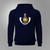 Imperial Iran Lion & Sun Logo Navy Hoodie