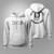 United Kingdom British Army Special Force SAS Special Air Service White Hoodie
