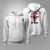 FFL French Legion Etrangere Tireur D'elite 13e DBLE Sniper Army Logo White Hoodie