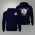 US Coast Guard Flag USCG Logo Navy Hoodie