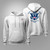 US Coast Guard Flag USCG Logo White Hoodie