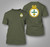 HMS Nottingham British Royal Navy Destroyer Military Green T-Shirt