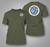 US Navy USS Nimitz CVN-68 Aircraft Carrier Military Green T-Shirt