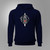 French Commando School 7 Navy Hoodie