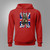 Military Humor CONTACT! WAIT OUT Red Hoodie