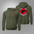 HC-4 Black Stallions Helicopter Antisubmarine Squadron Naval Aviation Wings Veteran Helicopter H-53 Military Green Hoodie