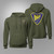 Naval Air Station Point Mugu US Navy Air Station in Southern California Military Green Hoodie