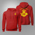 Jægerkorpset Danish Special Forces Red Hoodie