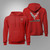 Corvette Z06 Supercharged Racing Car Red Hoodie Corvette Z06 Supercharged Racing Car Red Hoodie