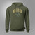 Vintage University of Michigan Military Green Hoodie
