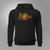 DODGE Super Bee Retro Logo Black Hoodie