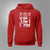 Live Love Laugh Load Aim Fire Funny Gun Lover Shooting Enthusiast Red Hoodie