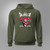 Ultraman Tiga Dyna Gaia Military Green Hoodie Ultraman Tiga Dyna Gaia Military Green Hoodie