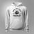 Anxious State University Funny Anxiety Academy White Hoodie
