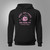 Anxious State University Funny Anxiety Academy Black Hoodie