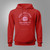 Anxious State University Funny Anxiety Academy Red Hoodie
