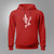 SWAT (special weapons and tactics) Emblem Red Hoodie